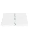 Matouk Classic Chain Duvet Cover, King In White