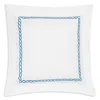 Matouk Classic Chain Euro Sham In Blue