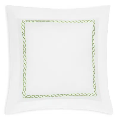 Matouk Classic Chain Euro Sham In Green
