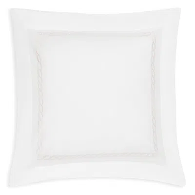 Matouk Classic Chain Euro Sham In White