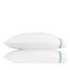 Matouk Classic Chain King Pillow Case, Pair In White