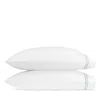 Matouk Classic Chain King Pillow Case, Pair In White