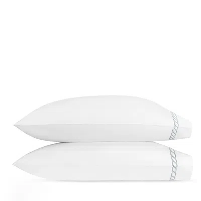 MATOUK CLASSIC CHAIN KING PILLOW CASE, PAIR