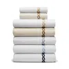 Matouk Classic Chain Milagro Bath Towel - Exclusive In White/sand Beige