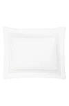 Matouk Classic Chain Scallop Pillow Sham In White