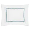 Matouk Classic Chain Standard Sham In Blue