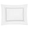 Matouk Classic Chain Standard Sham In Gray