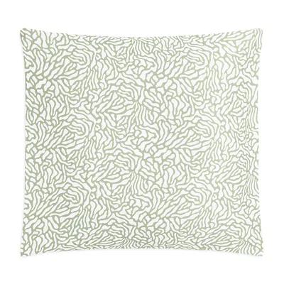 Matouk Cora Euro Sham In Green