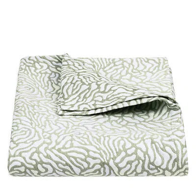 Matouk Cora Full/queen Coverlet In Grass