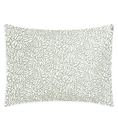 Matouk Cora King Sham In Green