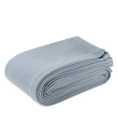 Matouk Cosmo Blanket, Full/queen In Hazy Blue
