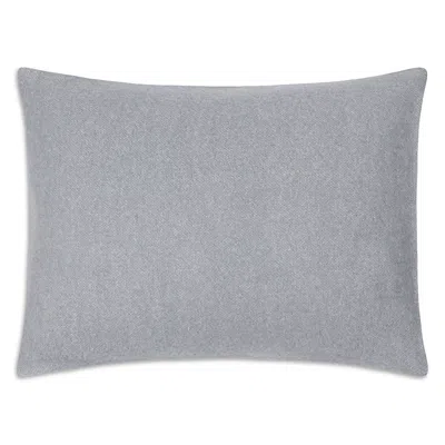 Matouk Cosmo Merino Wool Boudoir Sham In Gray