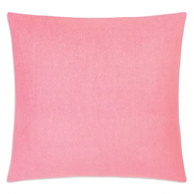 Matouk Cosmo Merino Wool Euro Sham In Pink
