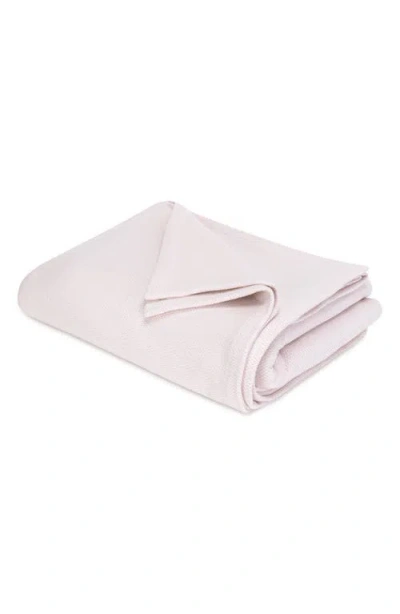 Matouk Costa Mesa Cotton Knit Blanket In Neutral