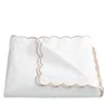Matouk Dakota Percale Duvet Cover, King In White