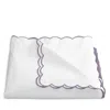 Matouk Dakota Percale Duvet Cover, King In White