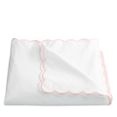 Matouk Dakota Percale Duvet Cover, King In Pink