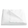 Matouk Dakota Percale Duvet Cover, King In White