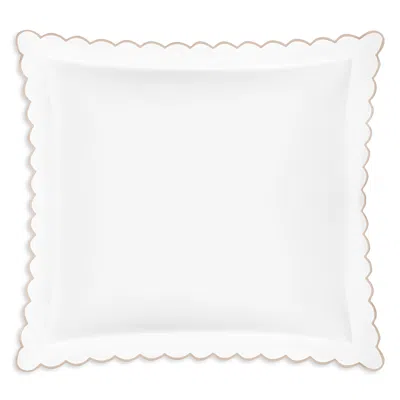Matouk Dakota Percale Euro Sham In White