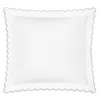 Matouk Dakota Percale Euro Sham In Blue