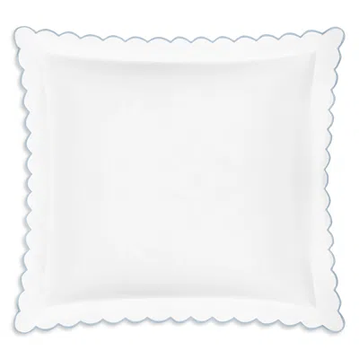 Matouk Dakota Percale Euro Sham In Blue