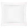 Matouk Dakota Percale Euro Sham In Pink