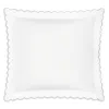 Matouk Dakota Percale Euro Sham In White