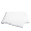 Matouk Dakota Percale Flat Sheet, Full/queen In Light Blue