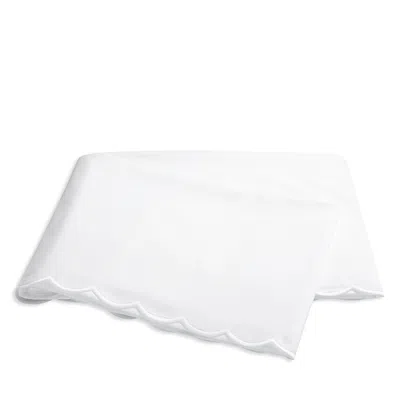 Matouk Dakota Percale Flat Sheet, King In White