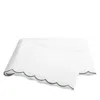 Matouk Dakota Percale Flat Sheet, King In Blue