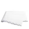 Matouk Dakota Percale Flat Sheet, King In Purple
