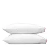 Matouk Dakota Percale King Pillowcase, Set Of 2 In White