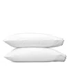 Matouk Dakota Percale King Pillowcase, Set Of 2 In White