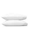 Matouk Dakota Percale Standard Pillowcase, Set Of 2 In White