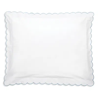 Matouk Dakota Percale Standard Sham In Blue
