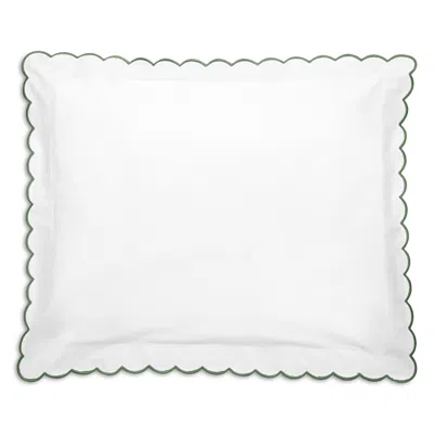 Matouk Dakota Percale Standard Sham In Palm