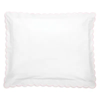 Matouk Dakota Percale Standard Sham In Pink