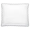 Matouk Dakota Percale Standard Sham In Steel Blue
