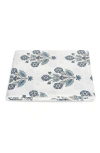 Matouk Dalila Fitted Sheet In Mineral Blue