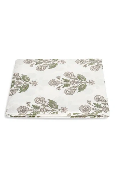 Matouk Dalila Fitted Sheet In Pebble