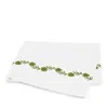 Matouk Daphne Flat Sheet, Full/queen In White