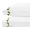 Matouk Daphne Standard Pillowcases, Set Of 2 In White