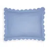 Matouk Diamond Pique Boudoir Sham In Azure