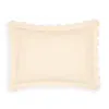 Matouk Diamond Pique Boudoir Sham In Ivory