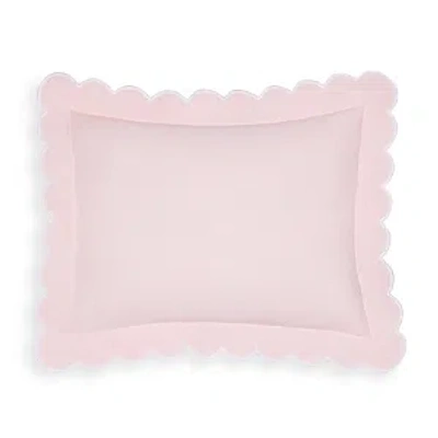 Matouk Diamond Pique Boudoir Sham In Pink