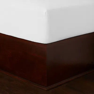 Matouk Diamond Pique Box Spring Cover, Twin In White