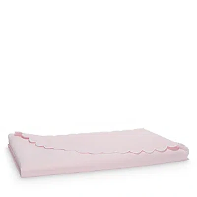 Matouk Diamond Pique Coverlet In Pink