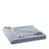Matouk Diamond Pique Coverlet, Twin In Hazy Blue