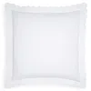 Matouk Diamond Pique Euro Sham In White