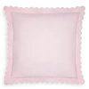 Matouk Diamond Pique Euro Sham In Pink